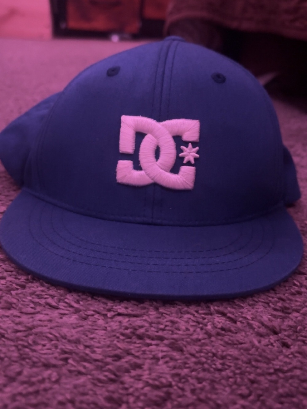 kids dc blue skater hat 55cm